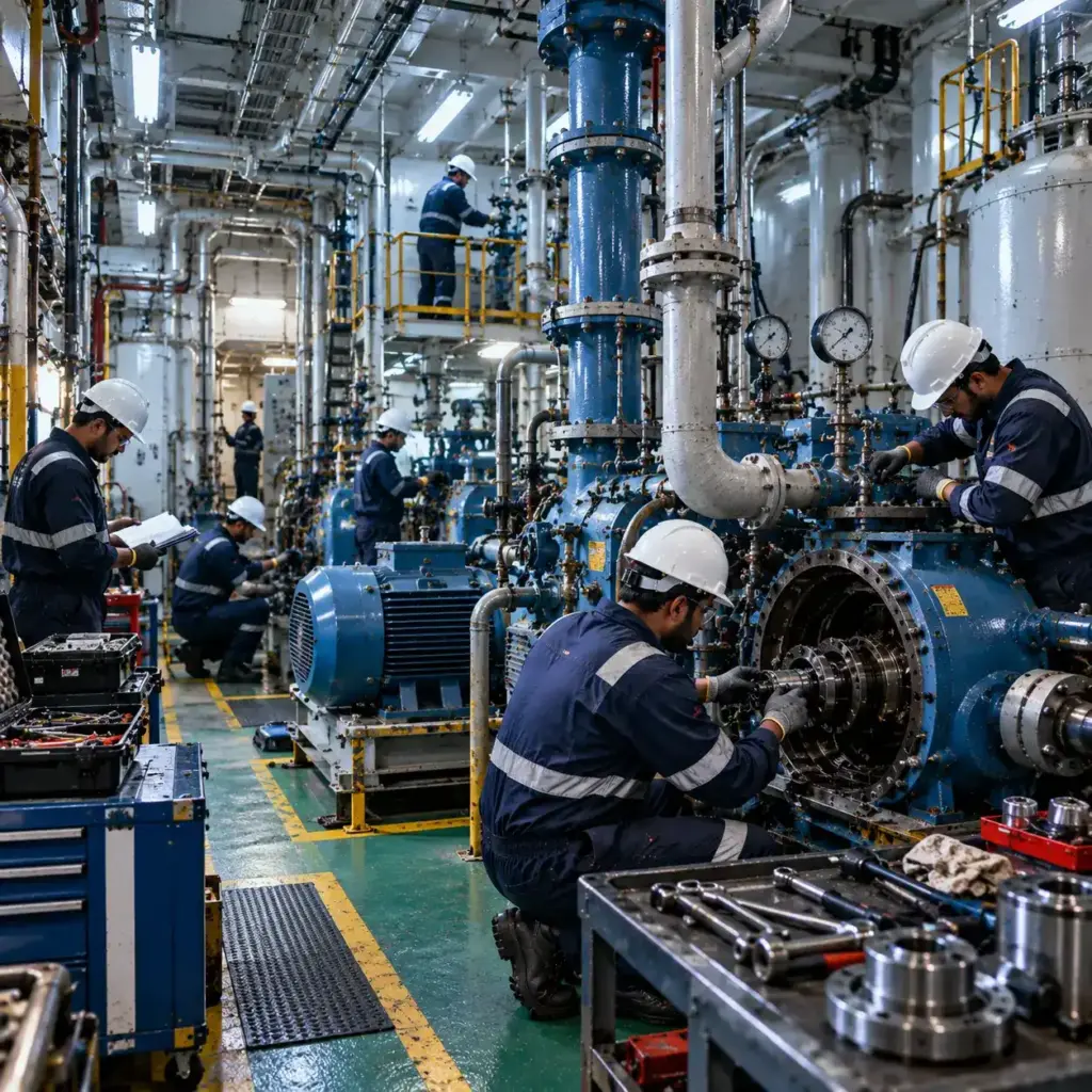 Marine Pump & Compressor Service Support