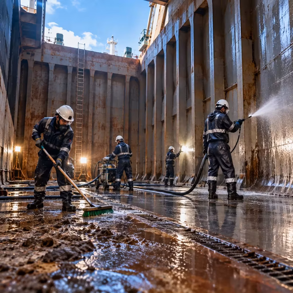 Professional Cargo Hold Cleaning Support