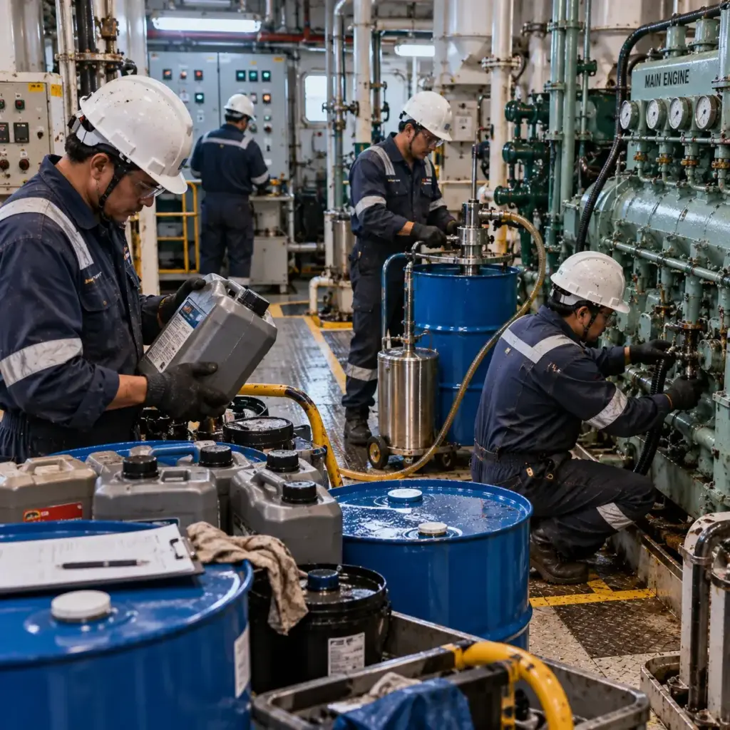 Marine Fuel & Lubricant Support for Vessel Operations