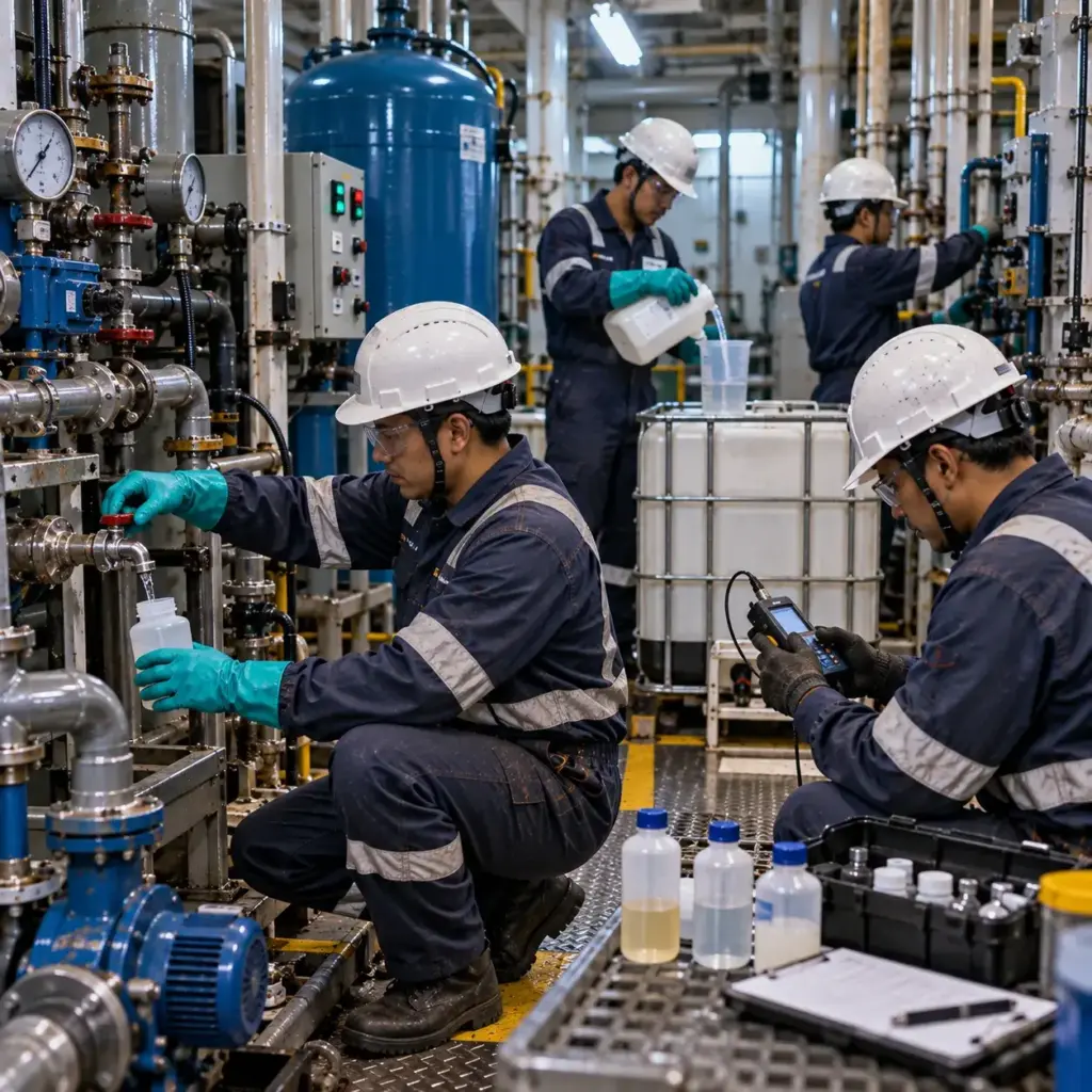 Marine Chemicals for Vessel Maintenance & Operations